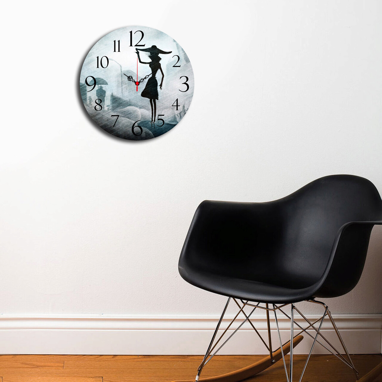 Ceas de perete, Ms-41, ø40 cm, Multicolor - imagine 3